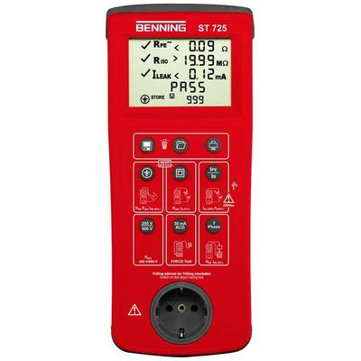 Benning ST 725 Gerätetester VDE-Norm 0701-0702