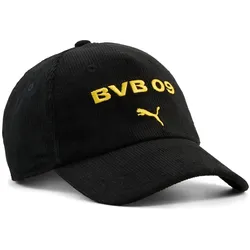 PUMA BVB Borussia Dortmund Culture Corduroy Cap 01 - PUMA black/faster yellow