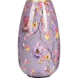 Vase Blumendesign (DH 14,50x25 cm) - rosa - DH 14,50x25 cm