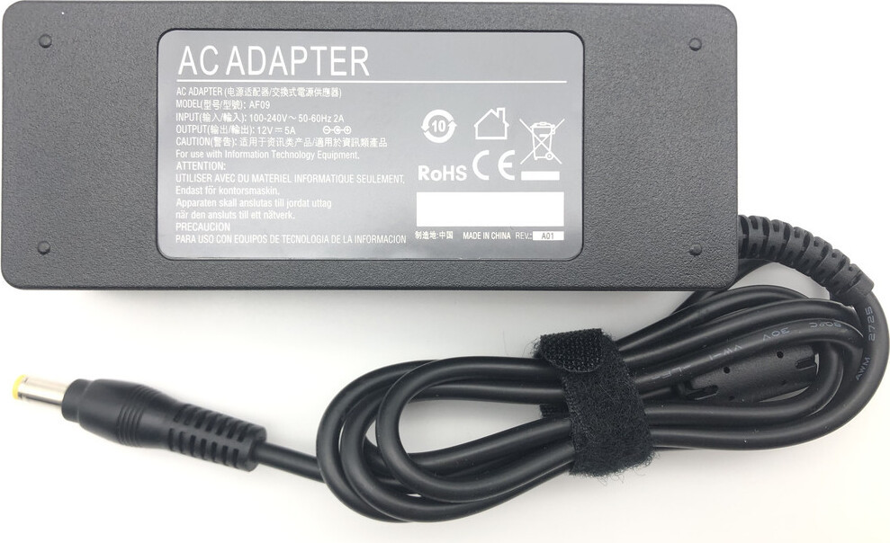 T-ProTek Netvoeding Adapter compatibel met MEDION 5061370331