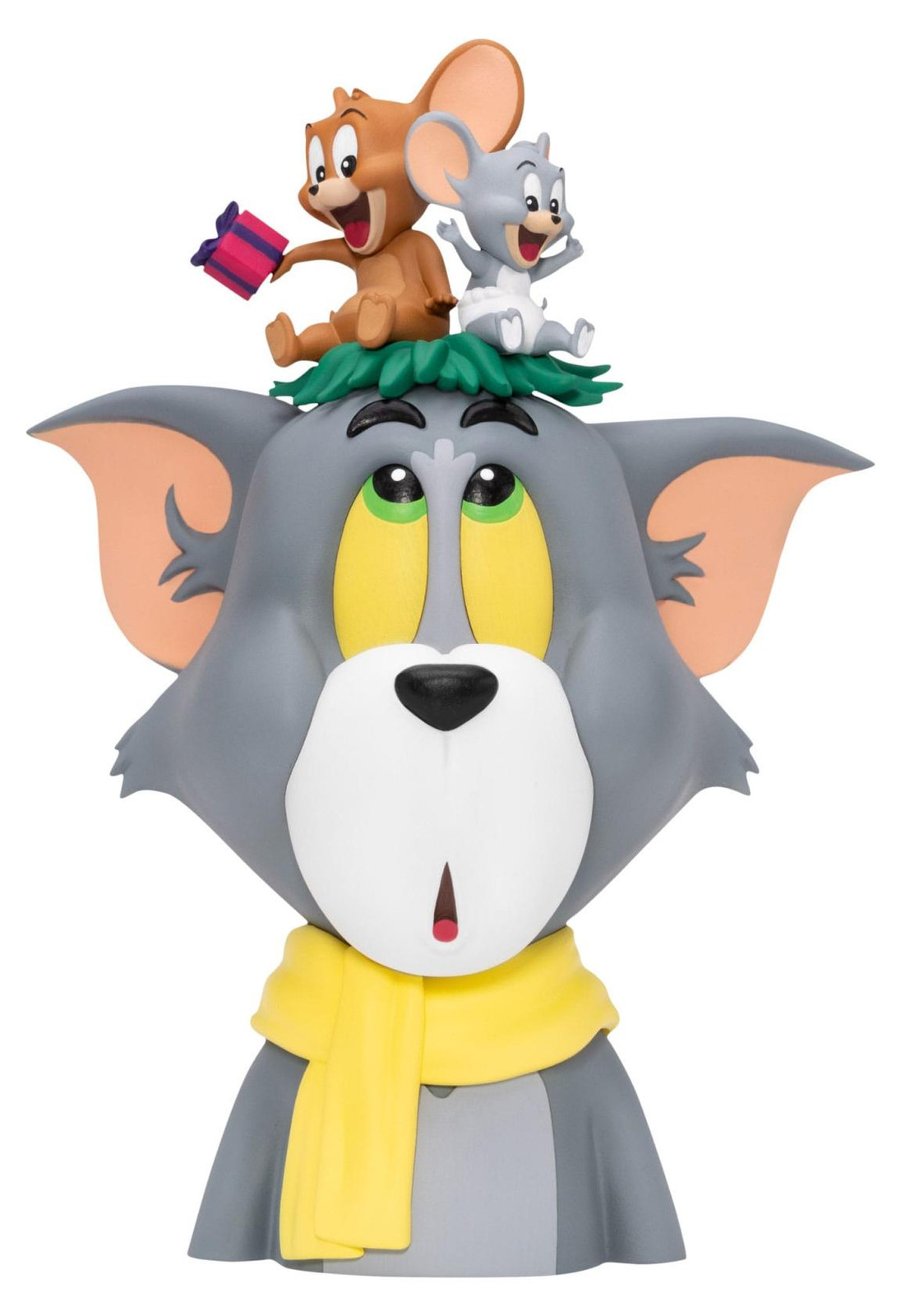 Beast Kingdom Toys Tom & Jerry PVC-figuur met Tom, Jerry en Tuffy, 15 cm