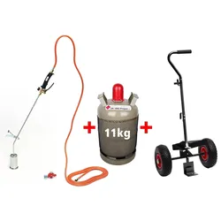 Rothenberger Industrial RoMaxi Economy 11kg Gasflasche Flaschentransportwagen Ko...