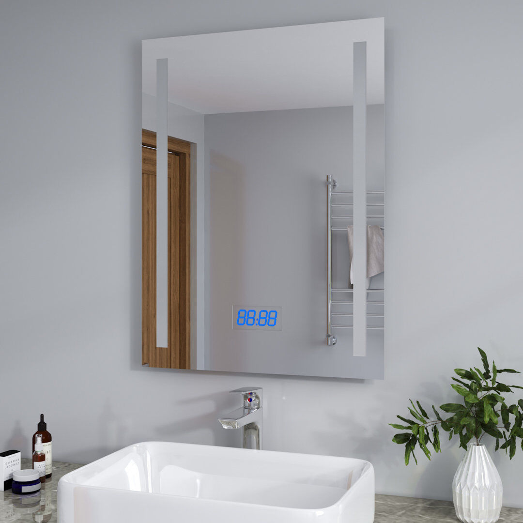Ivy Bronx Argueta Flat Vanity Mirror 80cm H X 60cm W X 3.5cm D