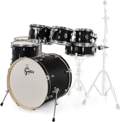Gretsch Drums Energy Black Fame 7pcs Set Black Fame