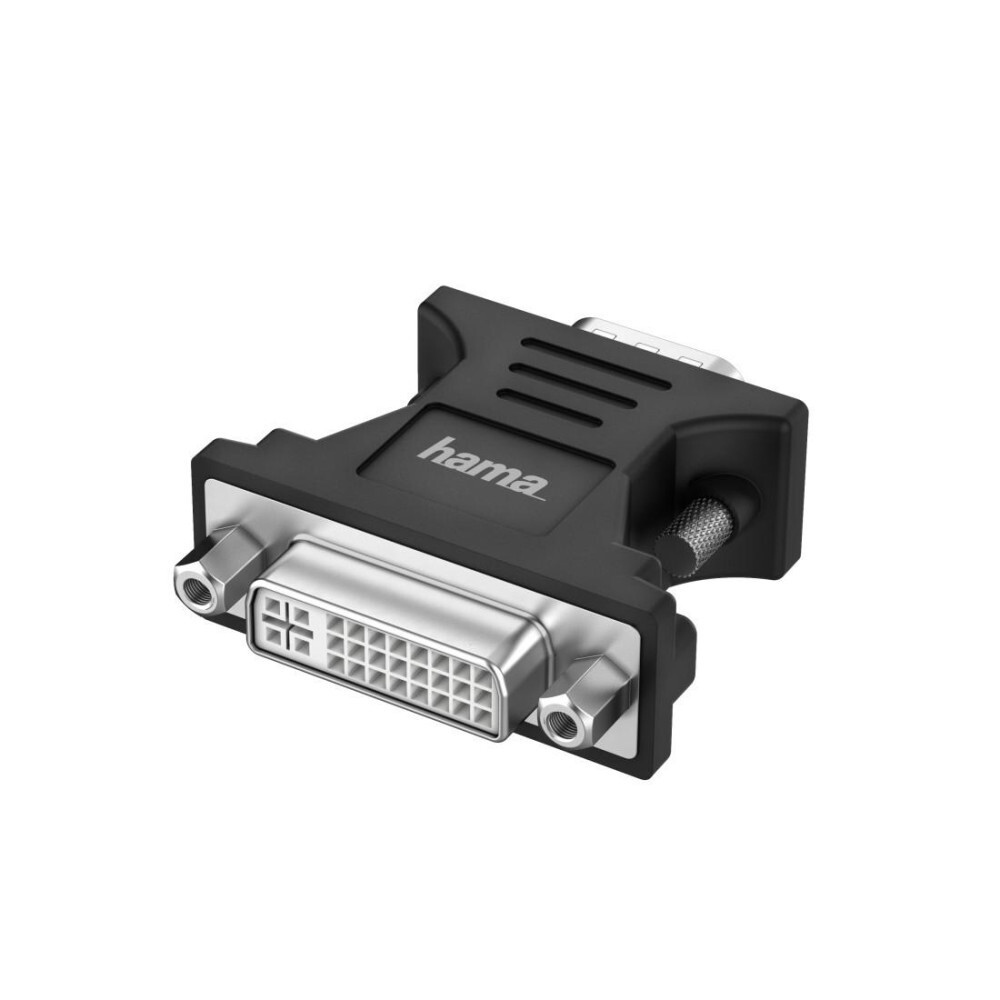 Hama VGA (D-Sub) naar DVI-I adapter, zwart