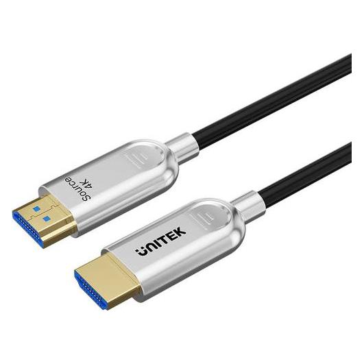 Unitek Kabel HDMI - HDMI 60m srebrny (C11092ASL01-60M) (60 m) (C11092ASL01-60M)