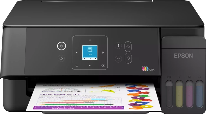 EPSON EcoTank ET-2920 3 in 1 Tintenstrahl-Multifunktionsdrucker schwarz
