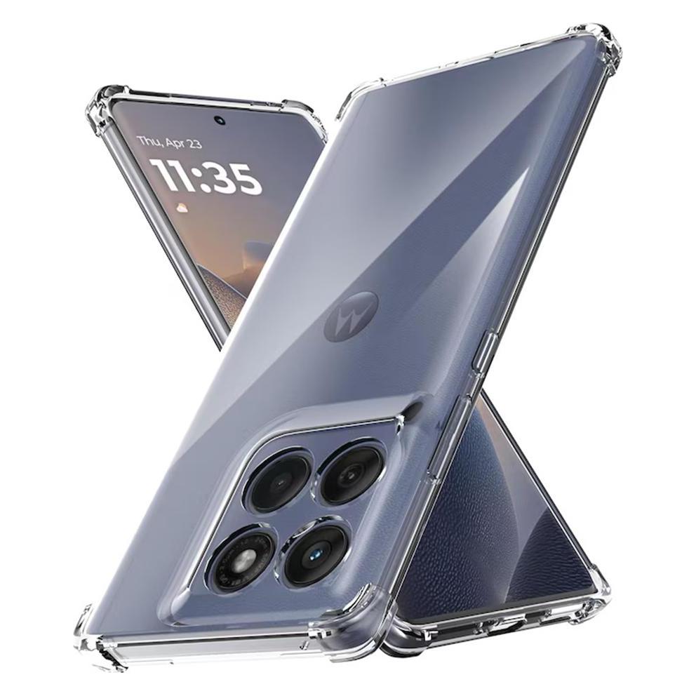 Techsuit Shockproof Clear Silicone (Motorola Edge 60 Fusion) (57494054)