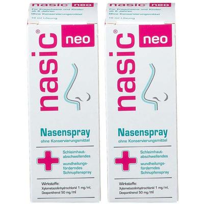 Nasic neo Nasenspray 2x 2x10 ml