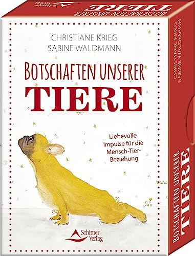 Christiane Krieg - Botschaften unserer Tiere - Liebevolle Impulse für die Mensch-Tier-Beziehung: - Set mit Buch und 40 Karten - Preis vom 17.10.2026 19:25:27 h