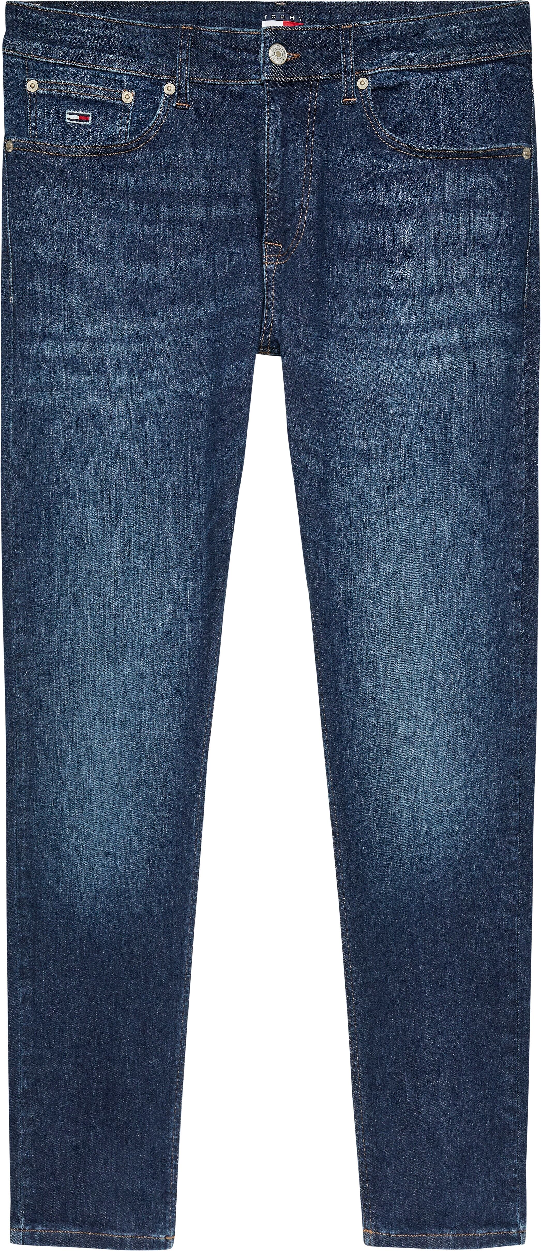 Tommy Jeans "Austin Slim Tapered" zum Knöchel hin schmaler werdende Jeans mit mittlerer Leibhöhe