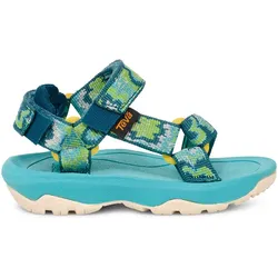 Teva Hurricane XLT2 Kids 13 Neon Floral Bright Teal