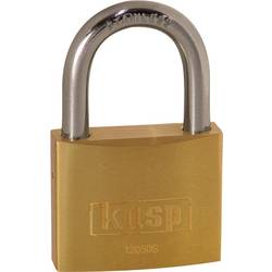 Kasp K12050SD Vorhängeschloss 50 mm Goldgelb Schlüsselschloss