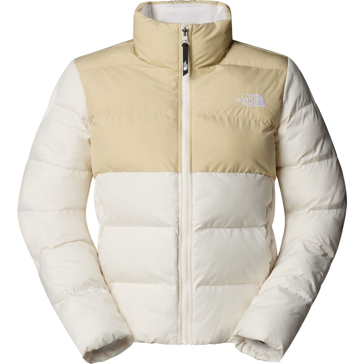 The North Face Womens Saikuru Jacket gravel/white dune (TIU) L NF0A89JDTIU-L
