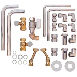 Vaillant VCW/VCI-Installationsset Austausch Altinstallation Auf-/Unterputz Rohre kürzbar