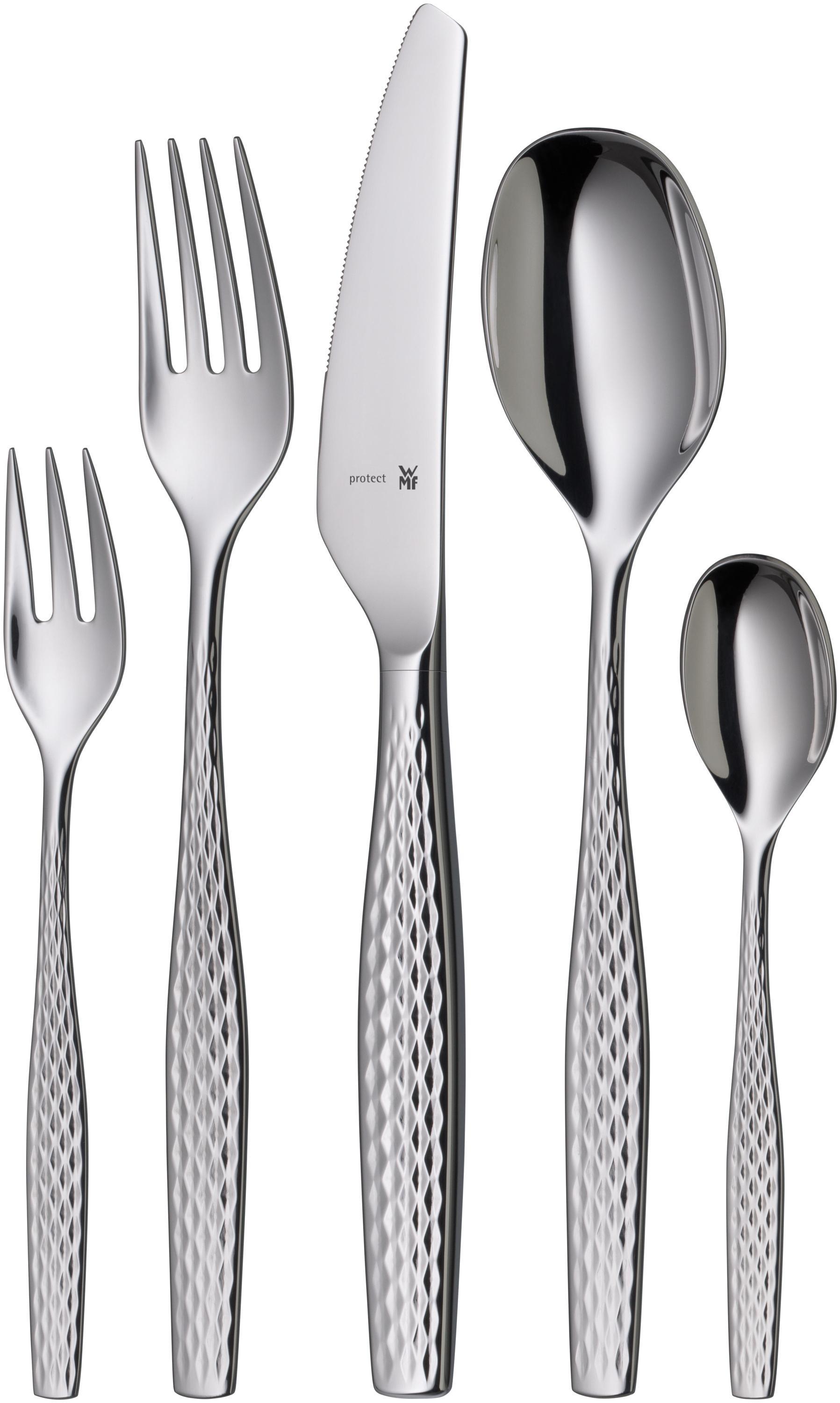 WMF Sentic Besteck-Set, 30-teilig, Cromargan protect