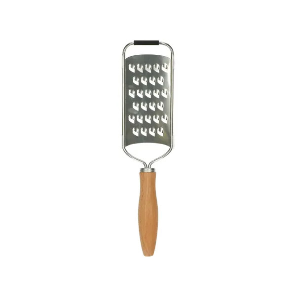 Dille & Kamille Handrasp laser met houten handvat, grof