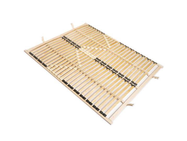 Mid.you Lattenrost Profi Frame Dual Silm 56 NV, Holz, Kernbuche, Kernbirke,Kernbirke, Sperrholz, Hartholz,Sperrholz, Hartholz, 3-Zonen, 160x200 cm, Federleisten mit Duokappen, individuelle Liegehärteeinstellung, Schlafzimmer, Lattenroste