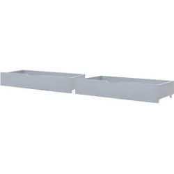 BETTSCHUBLADE 2er set Grau Cronat
