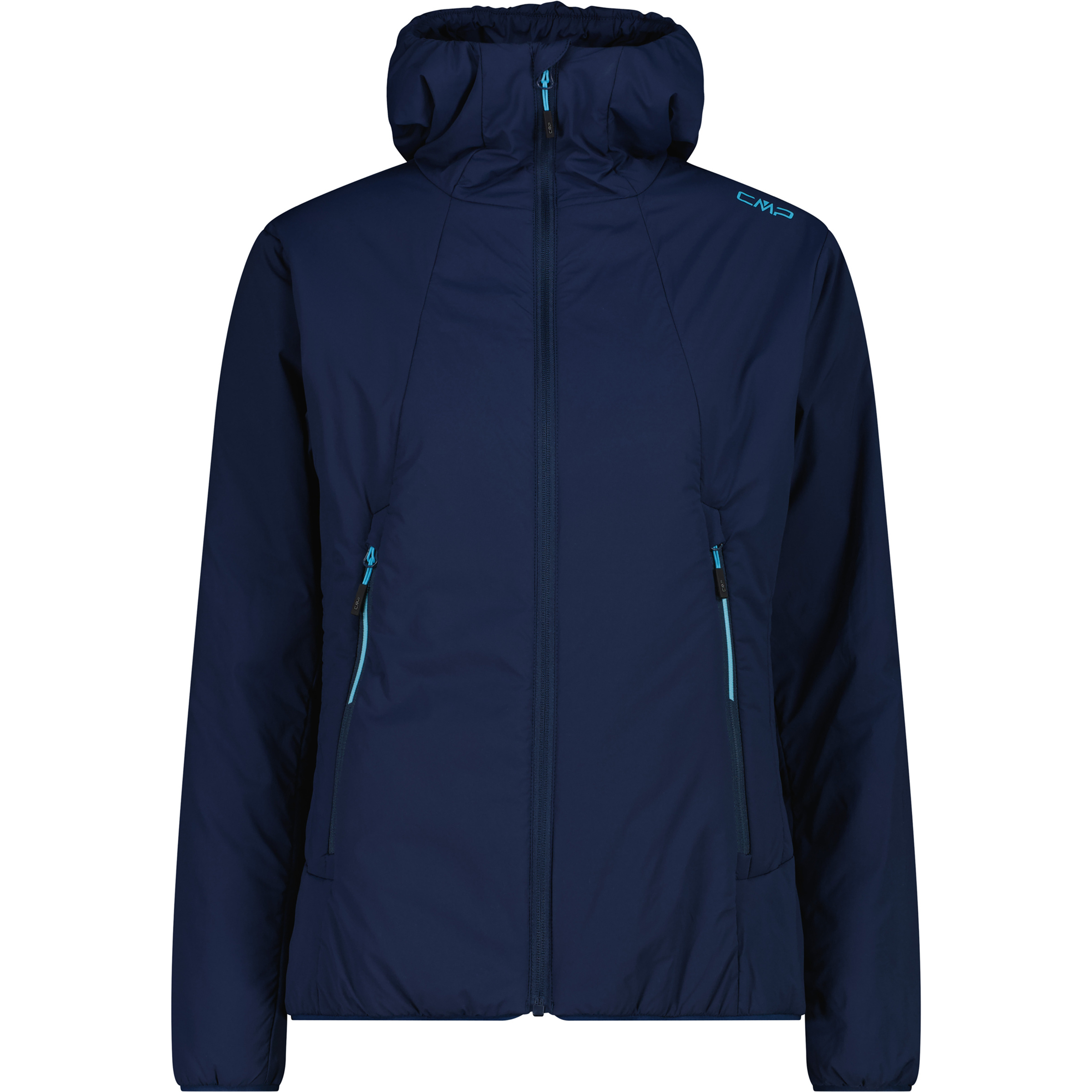 CMP Damen Isolationsjacke blau Größe M Trekking Widerstandsfähig