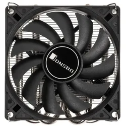 Jonsbo HP-400S CPU-Kühler (36 mm), CPU Kühler, Schwarz