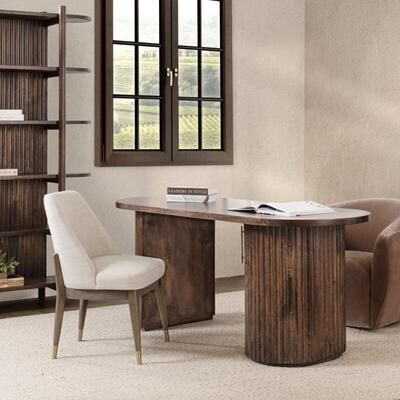 Classic Home Redford Solid Wood Desk