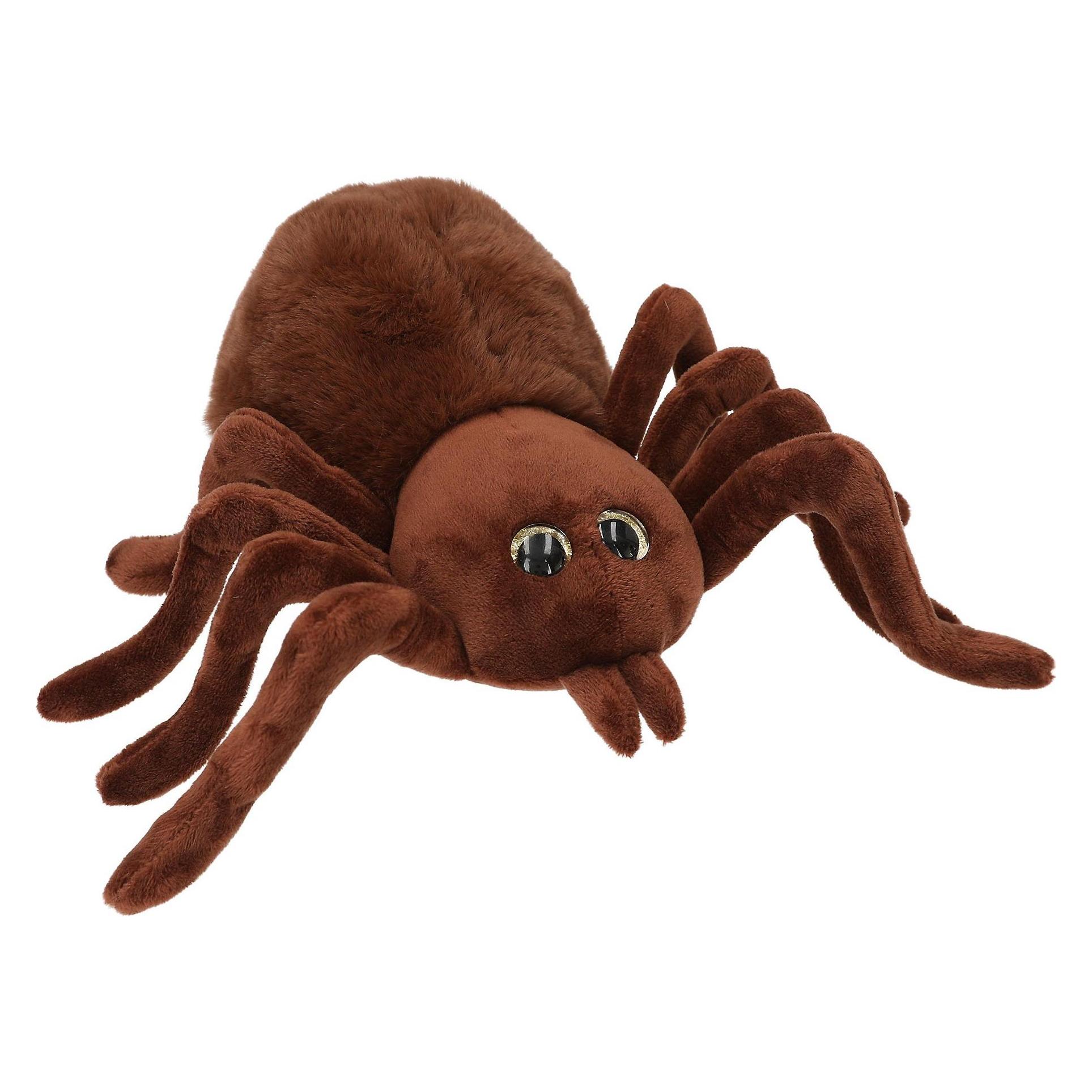 Dino World - Plush Spider 20 cm Brown (413903) (10 cm) (413903)