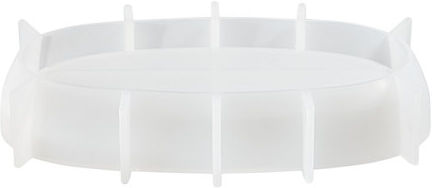 Silikon Gießform "Schale oval"