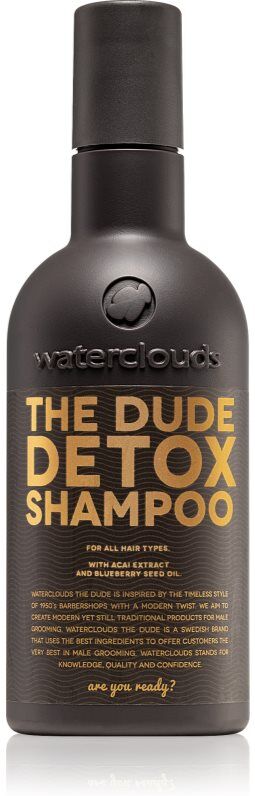Waterclouds The Dude Detox Shampoo Daily Detoxifying Shampoo 250 ml