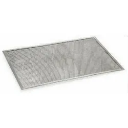 40x60cm Pizzagitter Pizzascreen Pizzablech Aluminium Familienpizza rechteckig