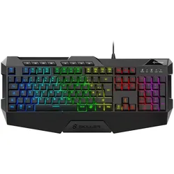 Sharkoon SKILLER SGK4 Tastatur Gaming USB QWERTZ Deutsch Schwarz
