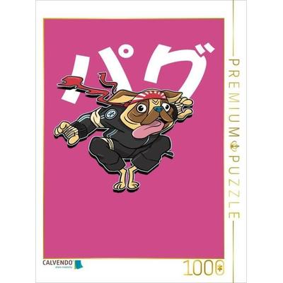 CALVENDO Puzzle Hund Samurai | 1000 Teile Lege-Größe 64x48cm Foto-Puzzle für glückliche Stunden, Sonstige von , Calvendo Puzzle