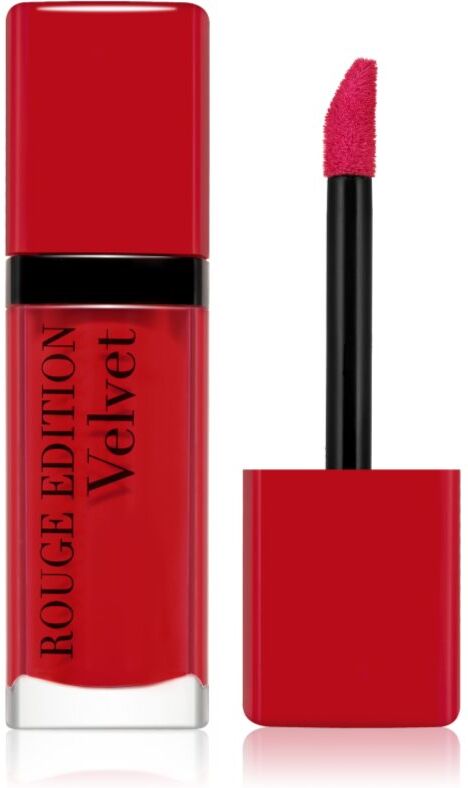 Bourjois Rouge Edition Velvet liquid lipstick with matt effect shade 08 Grand Cru 7.7 ml