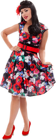 50er-Jahre-Kleid