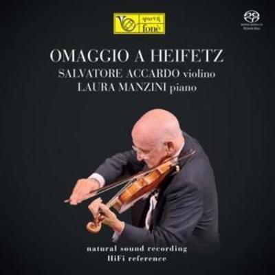Omaggio A Heifez (Natural Sound Recording) - Salvatore Accardo & Laura Manzini, CD