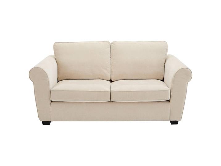 Carryhome 2,5-Sitzer, Beige, Kunststoff, Füllung: Schaumstoff, 196x88x86 cm, Typenauswahl, Wohnzimmer, Sofas & Couches, Sofas, 2-Sitzer Sofas
