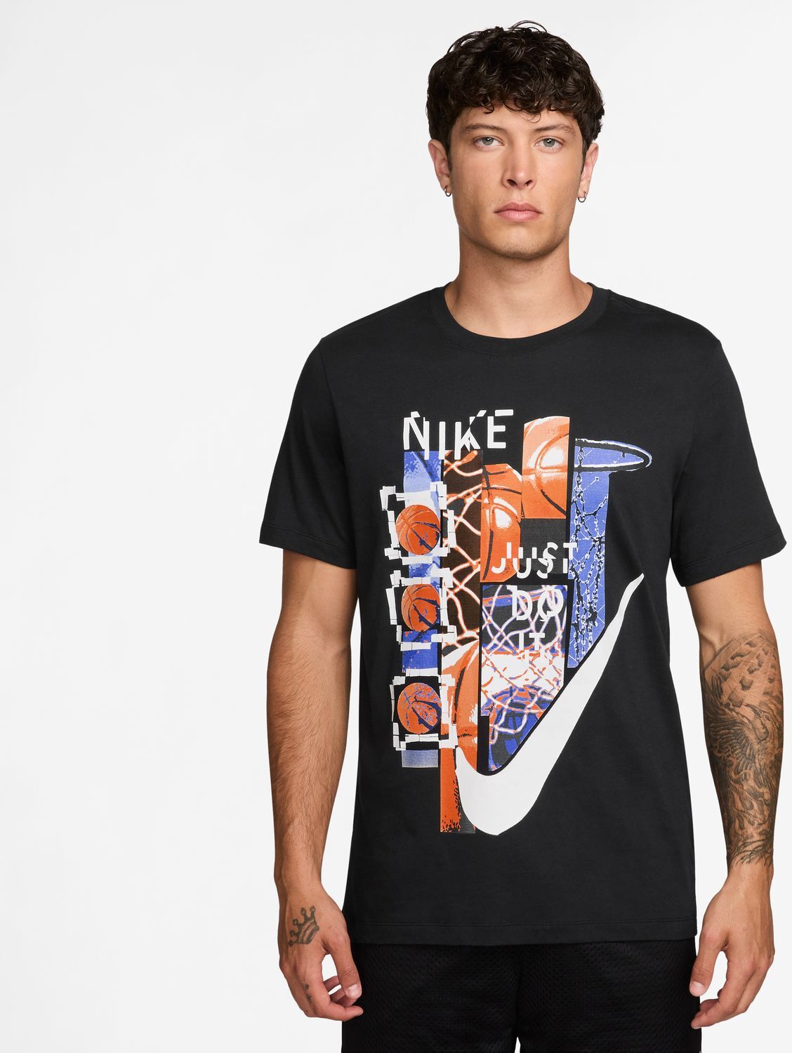 Nike Camiseta de hombre .  (M) Negro