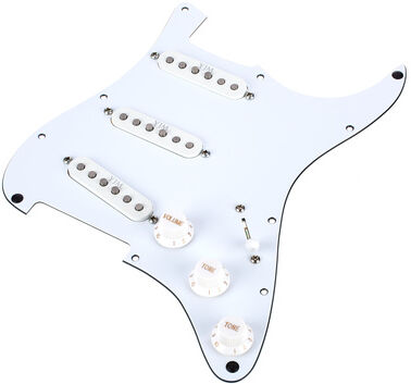 Seymour Duncan STK-S10S WH Pickguard YJM Fury Weiß
