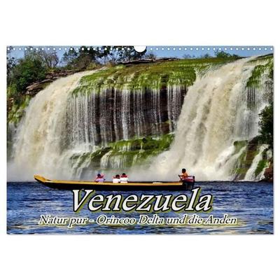 Venezuela - Natur pur Orinoco Delta und die Anden (Wandkalender 2027 DIN A3 quer), CALVENDO Monatskalender
