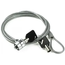 Helden Cable Antivol à clé compatible pour PC et portables 1,80m, Notebook Security