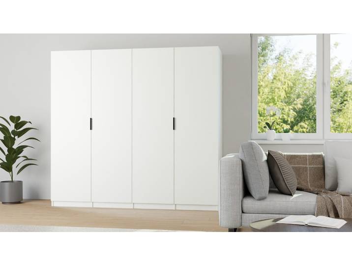 Schlafzimmer Kleiderschrank Premium Dekore Weiß