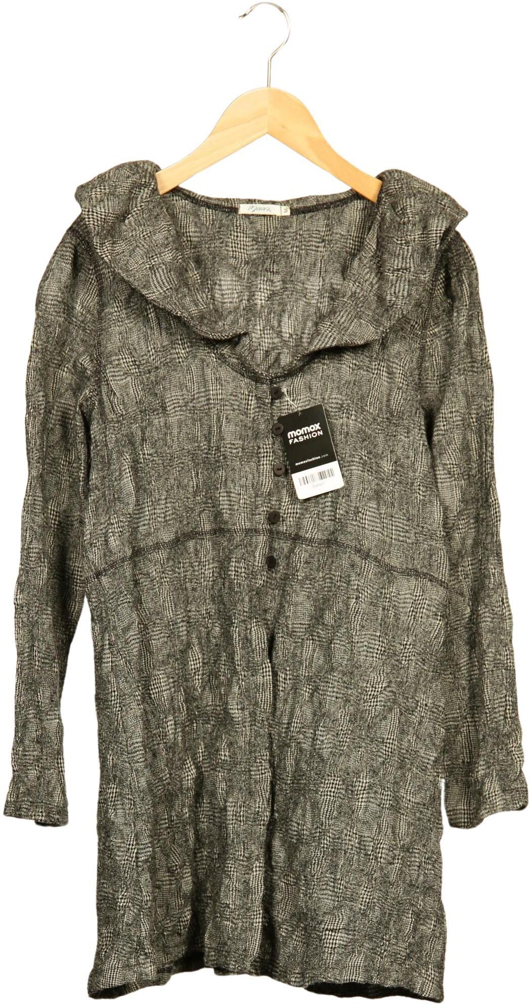 Maas Damen Strickjacke, Grau, Gr. M, Schurwolle - Second Hand