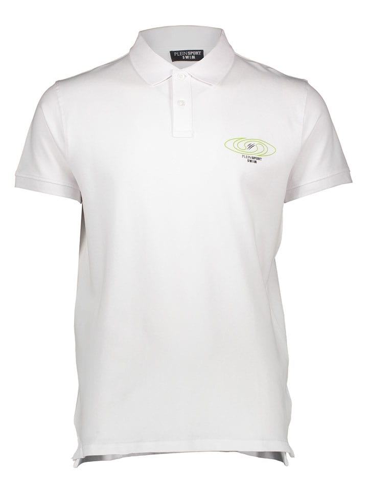 Plein Sport Poloshirt in Weiß - XXL