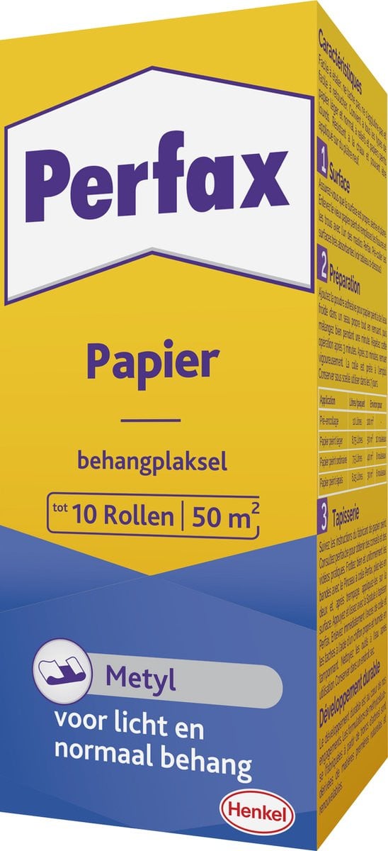 Perfax Papierbehangpoeder 125 g