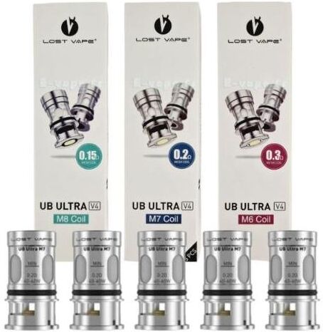 Lost Vape Ub Ultra V4 Coil Resistenze Ricambio - 5 Pezzi