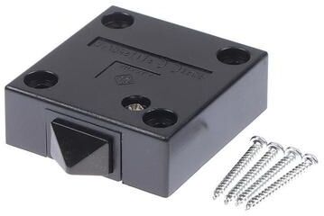Inspired Deals Automatic Cabinet Door Switch For Wardrobe & Closet LED Light Control black