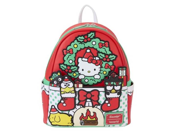Loungefly Sanrio Hello Kitty and Friends kerstkous geschenken mini-rugzak, multi, mini, multi