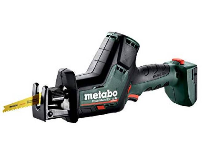 Metabo - Scie sabre sans fil 12V sans batterie ni chargeur 16 mm - PowerMaxx SSE 12 BL