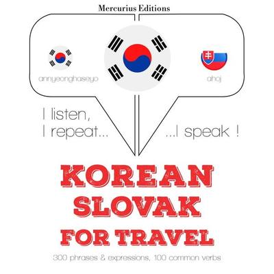 Travel words and phrases in Slovak - JM Gardner, Audio, 9782821139398