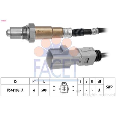 FACET Lambdasonde 108621 für TOYOTA